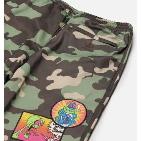 adidas X Jeremy Scott H53372 Men Sz Large Camouflage Track Pants $170 - Picture 9 of 10